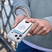 White &mdash; MagSafe Kick-Out PopWallet+ & Stand image number 5